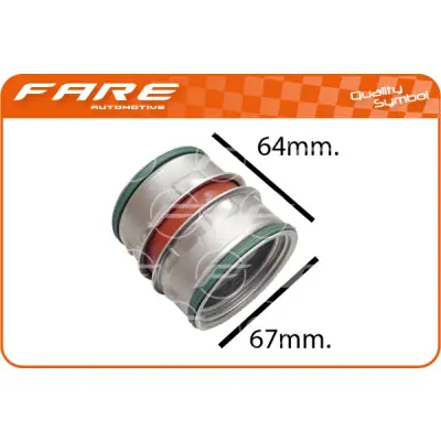 Tubo flexible de aire de sobrealimentación FARE SA 13215 FARE SA 13215 Stock Limitado